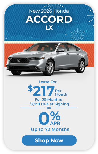 2026 Honda Accord LX Offer