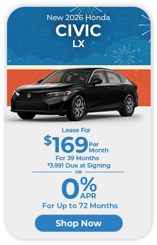 2026 Honda Civic LX offer