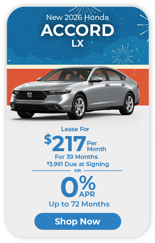 2026 Honda Accord LX Offer
