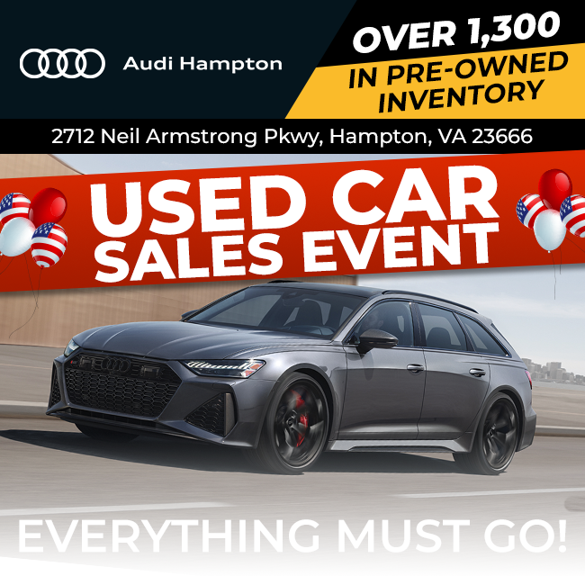 Used car sales event - everything must go