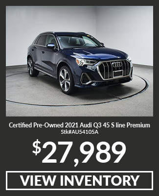 Certified Pre-Owned 2021 Audi Q3 45 S line Premium