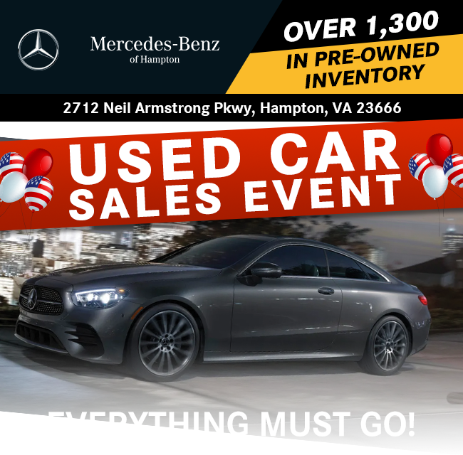 Classic Hampton Automall Used Car Sales Event - everything must go