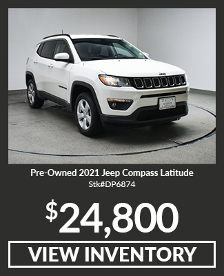 used 2021 jeep compass latitude 4wd