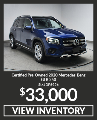 certified used 2020 mercedes-benz glb glb-250