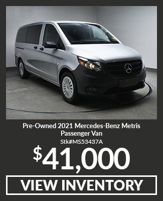 Certified 2021 mercedes-benz metris passenger van-passenger rwd mini-van