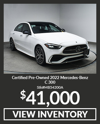 certified used 2022 mercedes-benz c-class c-300