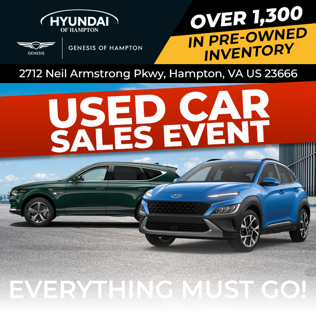 Classic Hampton Automall Used Car Sales Event - everything must go