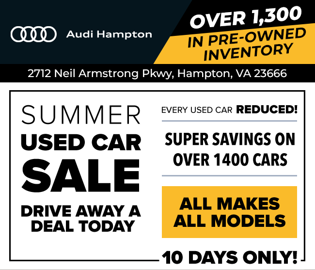 Used car sales event - everything must go