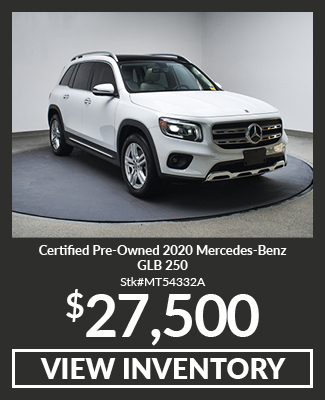 Certified Pre-Owned	2020	Mercedes-Benz	GLB 250