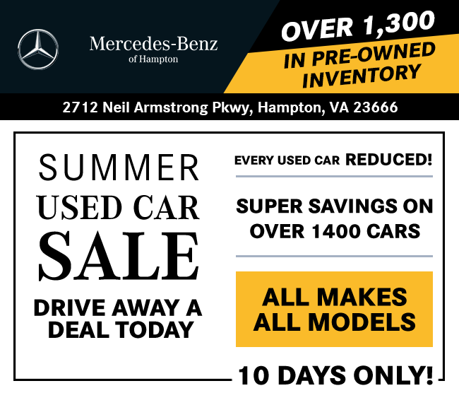 Classic Hampton Automall Used Car Sales Event - everything must go