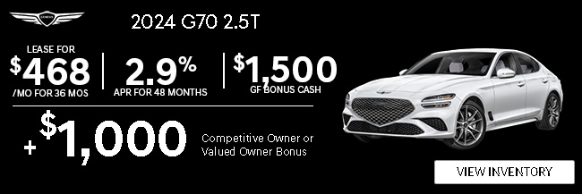 2024 Gensis G70 2.5T