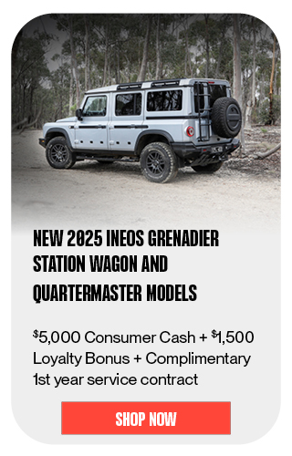 2025 INEOS Grenadier Station Wagon and Quartermaster Models offer