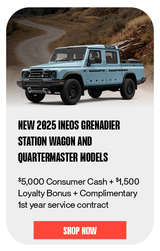 2026 INEOS Grenadier Station Wagon Black Edition offer