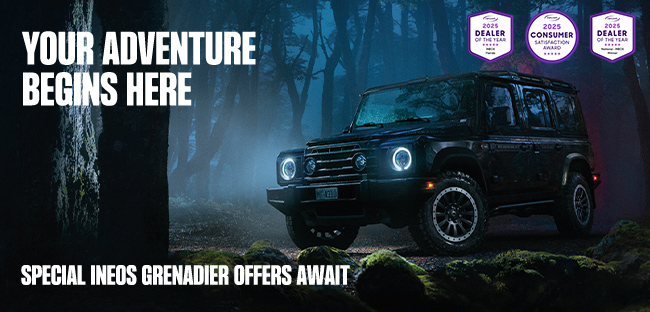 Your adventure begins here -  Special Ineos Grenadier offers await