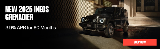 New 2025 INEOS Grenadier APR offer