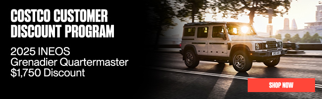 Costco customer discount program - 2025 INEOS Grenadier Quartermaster $1750 Discount