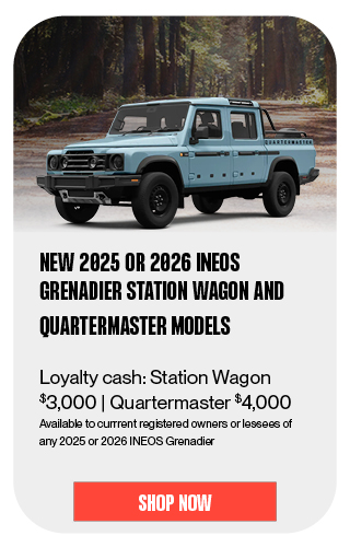 2026 INEOS Grenadier Station Wagon offer
