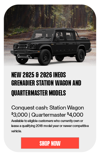 New 2026 Ineos Grenadier Station Wagon 4X4 offer