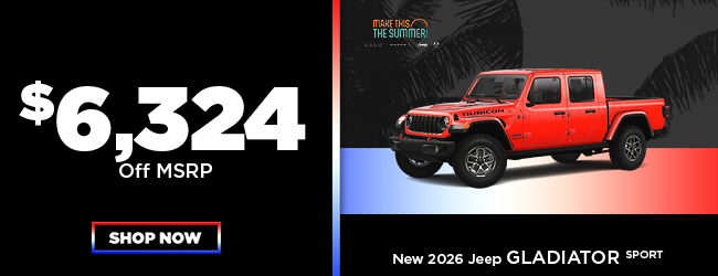 2026 Jeep Wrangler offer