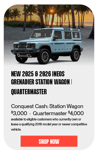 2025 & 2026	INEOS Grenadier Station Wagon | Quartermaster offer