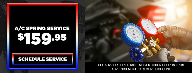 seasonal service on Air Conditioning