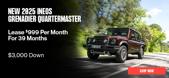New 2025 INEOS Grenadier special