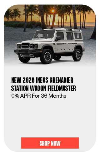 2025 & 2026 INEOS Grenadier Quartermaster offer