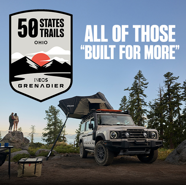 INEOS 50 States, 50 Trails off-road event on May 31st