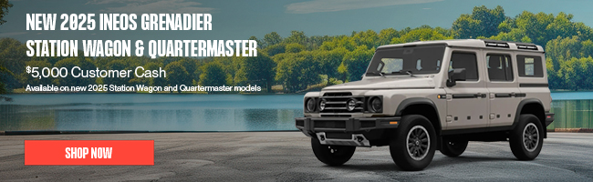 New 2025 INEOS Grenadier Quartermaster offer