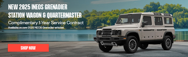 New 2025 and 2026 INEOS Grenadier Station Wagon or Quartermaster offer