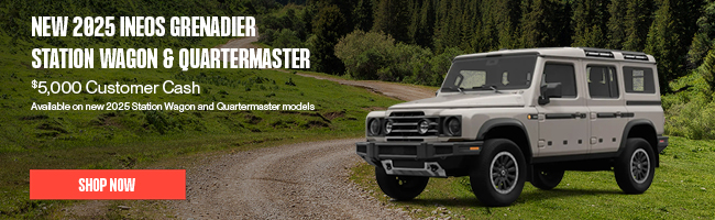 New 2025 INEOS Grenadier Quartermaster offer
