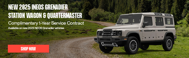 New 2025 and 2026 INEOS Grenadier Station Wagon or Quartermaster offer