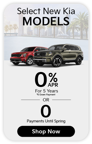 Kia models special offer