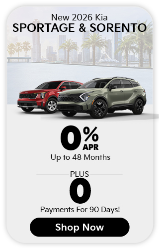 2026 Kia Sportage and Sorento offer
