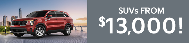 SUVs From $13k
