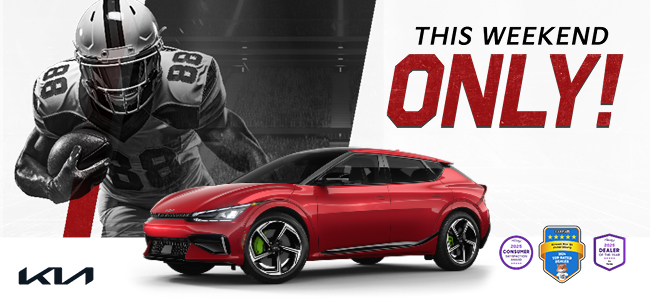 this weekend only at Crown Kia