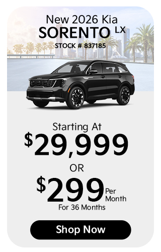 2026 Kia Sorento LX offer