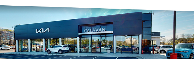 Store front Calavan Kia of West Atlanta