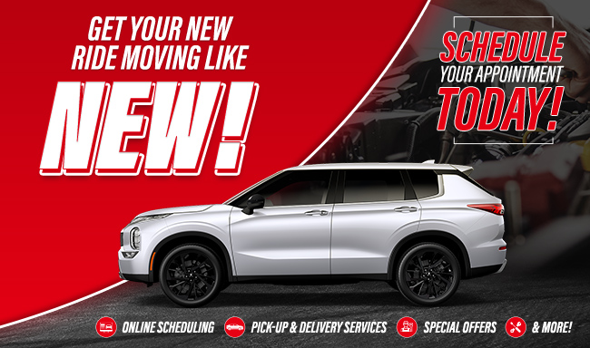 Get your new ride moving like new - Schedule your appointment today