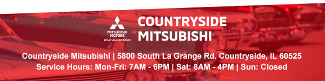 Countryside Mitsubishi contact info logo