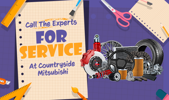 Call the Experts For Serivce at Countryside Mitsubishi