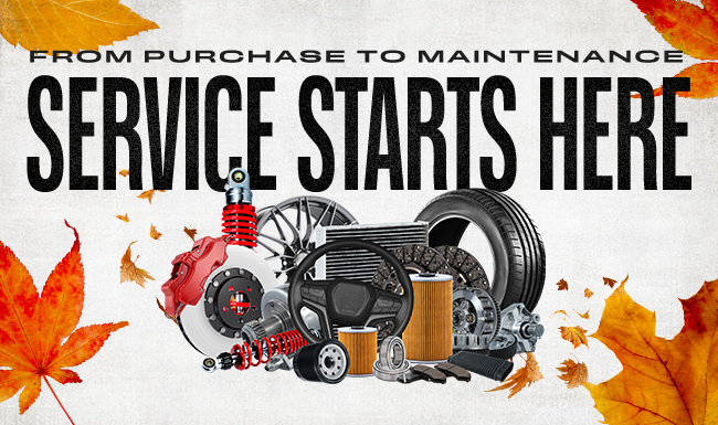 From purchase to maintenance service starts here
