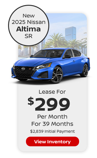 New 2025 Nissan Altima offer