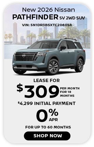 New 2026 Nissan Pathfinder SV 2WD SUV offer