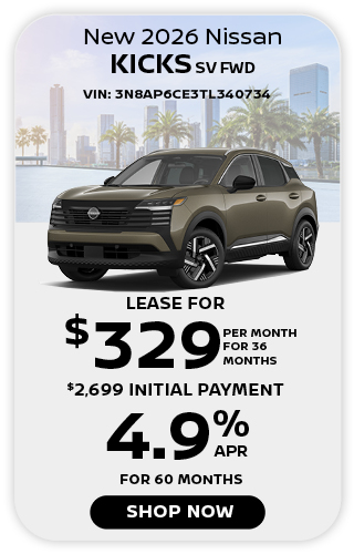 New 2026 Nissan Kicks Offer