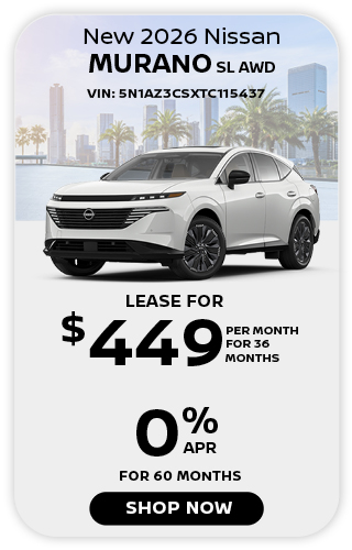 New 2026 Nissan Murano Offer