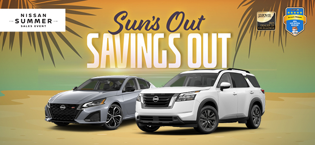 Suns out, savings out at Nissan Summer Sales Event