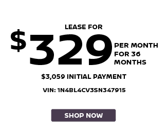 2025 Nissan Altima SR Sedan offer