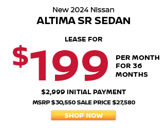 2024 Nissan Altima SR Sedan offer