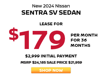 2024 Nissan Sentra SV Sedan offer